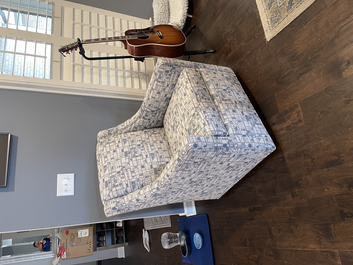 Chair upholstery
